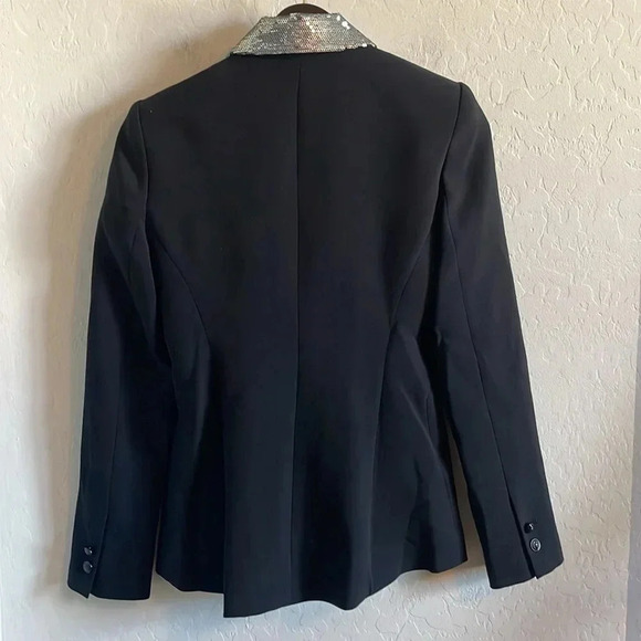 L’Agence Clementine Sequin Lapel Blazer 0 - Picture 5 of 5